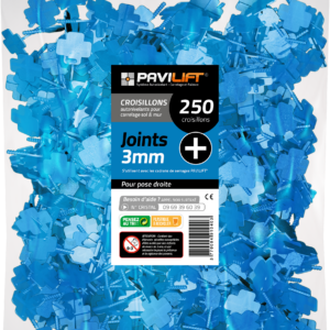 Sachet de 250 croisillons autonivelants PAVILIFT 3 mm en +